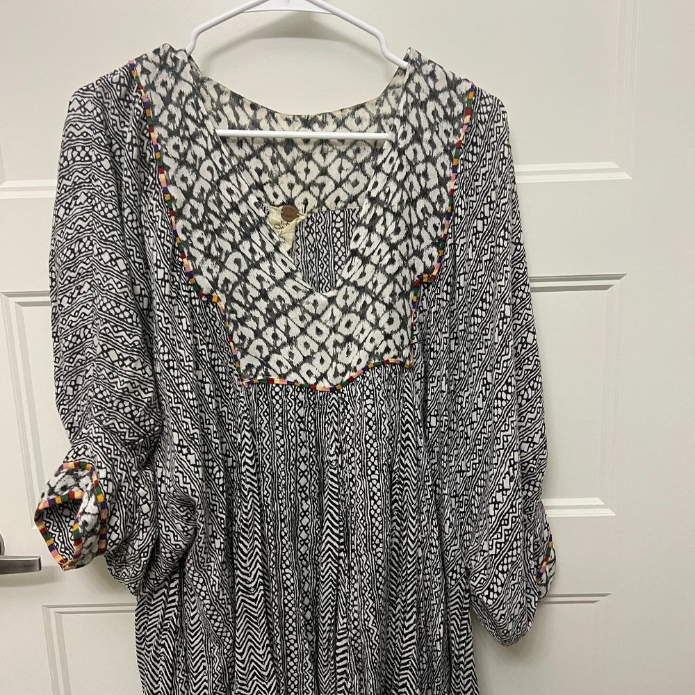 Free People Pattern Tunic
